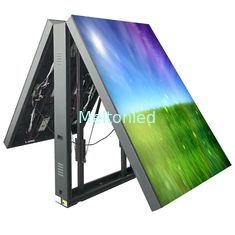 IP65 IP54 Outdoor Full Color LED Display Foldable P6.67 P8 Front Opening Maintenance