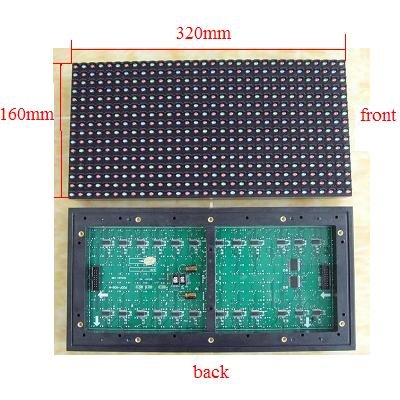 P20mm 10X4m 풀 컬러 RGB 복각 영상 옥외 구부려진 지도된 전시